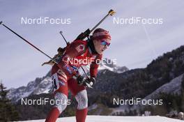 11.12.2015, Hochfilzen, Austria (AUT): Baiba Bendika (LAT) -  IBU world cup biathlon, sprint women, Hochfilzen (AUT). www.nordicfocus.com. © Manzoni/NordicFocus. Every downloaded picture is fee-liable.