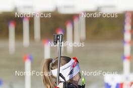 10.12.2015, Hochfilzen, Austria (AUT): Event Feature: Athlete wait at the shooting range -  IBU world cup biathlon, training, Hochfilzen (AUT). www.nordicfocus.com. © Manzoni/NordicFocus. Every downloaded picture is fee-liable.