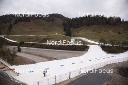 09.12.2015, Hochfilzen, Austria (AUT): Event Feature: The tracks are ready, Hochfilzen waits for more snow -  IBU world cup biathlon, training, Hochfilzen (AUT). www.nordicfocus.com. © Manzoni/NordicFocus. Every downloaded picture is fee-liable.