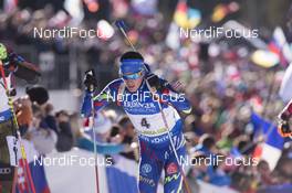 20.12.2015, Pokljuka, Slovenia (SLO): Quentin Fillon Maillet (FRA) -  IBU world cup biathlon, mass men, Pokljuka (SLO). www.nordicfocus.com. © Manzoni/NordicFocus. Every downloaded picture is fee-liable.