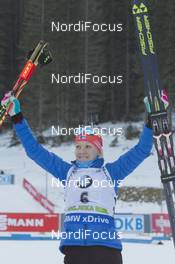 20.12.2015, Pokljuka, Slovenia (SLO): Kaisa Maekaeraeinen (FIN) -  IBU world cup biathlon, mass women, Pokljuka (SLO). www.nordicfocus.com. © Manzoni/NordicFocus. Every downloaded picture is fee-liable.