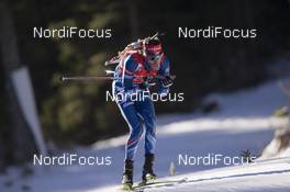 19.12.2015, Pokljuka, Slovenia (SLO): Jaroslav Soukup (CZE) -  IBU world cup biathlon, pursuit men, Pokljuka (SLO). www.nordicfocus.com. © Manzoni/NordicFocus. Every downloaded picture is fee-liable.