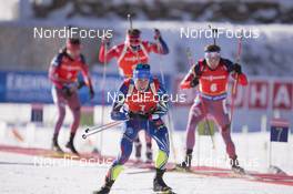 19.12.2015, Pokljuka, Slovenia (SLO): Quentin Fillon Maillet (FRA) -  IBU world cup biathlon, pursuit men, Pokljuka (SLO). www.nordicfocus.com. © Manzoni/NordicFocus. Every downloaded picture is fee-liable.