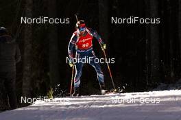 19.12.2015, Pokljuka, Slovenia (SLO): Michal Slesingr (CZE) -  IBU world cup biathlon, pursuit men, Pokljuka (SLO). www.nordicfocus.com. © Manzoni/NordicFocus. Every downloaded picture is fee-liable.