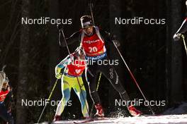 19.12.2015, Pokljuka, Slovenia (SLO): Benjamin Weger (SUI) -  IBU world cup biathlon, pursuit men, Pokljuka (SLO). www.nordicfocus.com. © Manzoni/NordicFocus. Every downloaded picture is fee-liable.