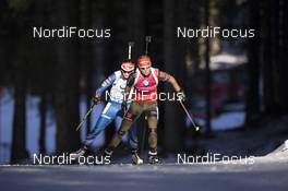 19.12.2015, Pokljuka, Slovenia (SLO): Franziska Hildebrand (GER) -  IBU world cup biathlon, pursuit women, Pokljuka (SLO). www.nordicfocus.com. © Manzoni/NordicFocus. Every downloaded picture is fee-liable.