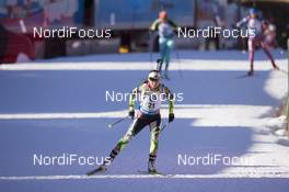 19.12.2015, Pokljuka, Slovenia (SLO): Nadezhda Skardino (BLR) -  IBU world cup biathlon, pursuit women, Pokljuka (SLO). www.nordicfocus.com. © Manzoni/NordicFocus. Every downloaded picture is fee-liable.