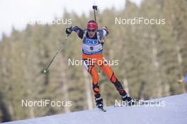 18.12.2015, Pokljuka, Slovenia (SLO): Terezia Poliakova (SVK) -  IBU world cup biathlon, sprint women, Pokljuka (SLO). www.nordicfocus.com. © Manzoni/NordicFocus. Every downloaded picture is fee-liable.