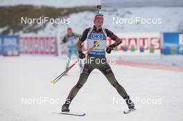 18.12.2015, Pokljuka, Slovenia (SLO): Vanessa Hinz (GER) -  IBU world cup biathlon, sprint women, Pokljuka (SLO). www.nordicfocus.com. © Manzoni/NordicFocus. Every downloaded picture is fee-liable.