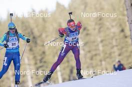 18.12.2015, Pokljuka, Slovenia (SLO): Hannah Dreissigacker (USA) -  IBU world cup biathlon, sprint women, Pokljuka (SLO). www.nordicfocus.com. © Manzoni/NordicFocus. Every downloaded picture is fee-liable.