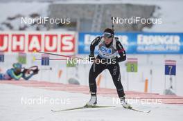 18.12.2015, Pokljuka, Slovenia (SLO): Lena Haecki (SUI) -  IBU world cup biathlon, sprint women, Pokljuka (SLO). www.nordicfocus.com. © Manzoni/NordicFocus. Every downloaded picture is fee-liable.