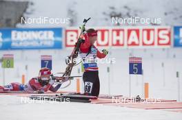 18.12.2015, Pokljuka, Slovenia (SLO): Julia Ransom (CAN) -  IBU world cup biathlon, sprint women, Pokljuka (SLO). www.nordicfocus.com. © Manzoni/NordicFocus. Every downloaded picture is fee-liable.