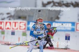 18.12.2015, Pokljuka, Slovenia (SLO): Sanna Markkanen (FIN) -  IBU world cup biathlon, sprint women, Pokljuka (SLO). www.nordicfocus.com. © Manzoni/NordicFocus. Every downloaded picture is fee-liable.