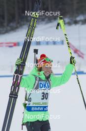 18.12.2015, Pokljuka, Slovenia (SLO): Laura Dahlmeier (GER) -  IBU world cup biathlon, sprint women, Pokljuka (SLO). www.nordicfocus.com. © Manzoni/NordicFocus. Every downloaded picture is fee-liable.
