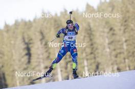 18.12.2015, Pokljuka, Slovenia (SLO): Justine Braisaz (FRA) -  IBU world cup biathlon, sprint women, Pokljuka (SLO). www.nordicfocus.com. © Manzoni/NordicFocus. Every downloaded picture is fee-liable.