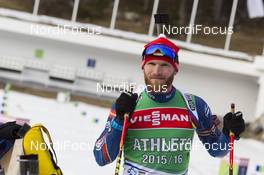 16.12.2015, Pokljuka, Slovenia (SLO): Michal Slesingr (CZE) -  IBU world cup biathlon, training, Pokljuka (SLO). www.nordicfocus.com. © Manzoni/NordicFocus. Every downloaded picture is fee-liable.