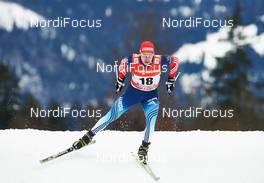 03.01.2015, Oberstdorf, Germany (GER): Vladislav Skobelev (RUS) - FIS world cup cross-country, tour de ski, prologue men, Oberstdorf (GER). www.nordicfocus.com. © Felgenhauer/NordicFocus. Every downloaded picture is fee-liable.