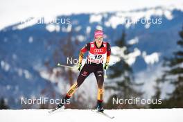 03.01.2015, Oberstdorf, Germany (GER): Laura Gimmler (GER) - FIS world cup cross-country, tour de ski, prologue women, Oberstdorf (GER). www.nordicfocus.com. © Felgenhauer/NordicFocus. Every downloaded picture is fee-liable.