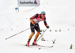 04.01.2015, Oberstdorf, Germany (GER): Tim Tscharnke (GER) - FIS world cup cross-country, tour de ski, pursuit men, Oberstdorf (GER). www.nordicfocus.com. © Felgenhauer/NordicFocus. Every downloaded picture is fee-liable.
