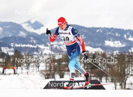 04.01.2015, Oberstdorf, Germany (GER): Nadezhda Shuniaeva (RUS) - FIS world cup cross-country, tour de ski, pursuit women, Oberstdorf (GER). www.nordicfocus.com. © Felgenhauer/NordicFocus. Every downloaded picture is fee-liable.
