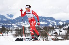 04.01.2015, Oberstdorf, Germany (GER): Greta Laurent (ITA) - FIS world cup cross-country, tour de ski, pursuit women, Oberstdorf (GER). www.nordicfocus.com. © Felgenhauer/NordicFocus. Every downloaded picture is fee-liable.