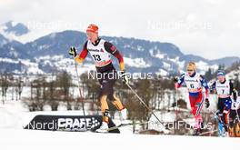 04.01.2015, Oberstdorf, Germany (GER): Denise Herrmann (GER), Ingvild Flugstad Oestberg (NOR), Sadie Bjornsen (USA), (l-r)  - FIS world cup cross-country, tour de ski, pursuit women, Oberstdorf (GER). www.nordicfocus.com. © Felgenhauer/NordicFocus. Every downloaded picture is fee-liable.