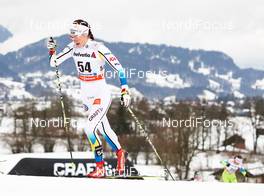 04.01.2015, Oberstdorf, Germany (GER): Helene Soederlund (SWE) - FIS world cup cross-country, tour de ski, pursuit women, Oberstdorf (GER). www.nordicfocus.com. © Felgenhauer/NordicFocus. Every downloaded picture is fee-liable.
