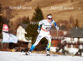 06.01.2015, Val Mustair, Switzerland (SUI): Anders Svanebo (SWE) - FIS world cup cross-country, tour de ski, individual sprint, Val Mustair (SUI). www.nordicfocus.com. © Felgenhauer/NordicFocus. Every downloaded picture is fee-liable.
