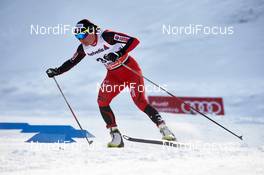 06.01.2015, Val Mustair, Switzerland (SUI): Justyna Kowalczyk (POL) - FIS world cup cross-country, tour de ski, individual sprint, Val Mustair (SUI). www.nordicfocus.com. © Felgenhauer/NordicFocus. Every downloaded picture is fee-liable.