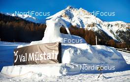 05.01.2015, Val Mustair, Switzerland (SUI): Val Mustair seems to be pretty white altogether - FIS world cup cross-country, tour de ski, training, Val Mustair (SUI). www.nordicfocus.com. © Felgenhauer/NordicFocus. Every downloaded picture is fee-liable.