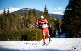 07.01.2015, Cortina-Toblach, Italy (ITA): Federico Pellegrino (ITA) - FIS world cup cross-country, tour de ski, 10km men, Cortina-Toblach (ITA). www.nordicfocus.com. © Felgenhauer/NordicFocus. Every downloaded picture is fee-liable.