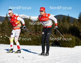 07.01.2015, Cortina-Toblach, Italy (ITA):  Alex Harvey (CAN), warm up - FIS world cup cross-country, tour de ski, 10km men, Cortina-Toblach (ITA). www.nordicfocus.com. © Felgenhauer/NordicFocus. Every downloaded picture is fee-liable.