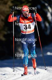 07.01.2015, Cortina-Toblach, Italy (ITA): Alexander Bessmertnykh (RUS) - FIS world cup cross-country, tour de ski, 10km men, Cortina-Toblach (ITA). www.nordicfocus.com. © Felgenhauer/NordicFocus. Every downloaded picture is fee-liable.