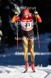 07.01.2015, Cortina-Toblach, Italy (ITA): Florian Notz (GER) - FIS world cup cross-country, tour de ski, 10km men, Cortina-Toblach (ITA). www.nordicfocus.com. © Felgenhauer/NordicFocus. Every downloaded picture is fee-liable.