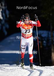 07.01.2015, Cortina-Toblach, Italy (ITA): Sebastian Gazurek (POL) - FIS world cup cross-country, tour de ski, 10km men, Cortina-Toblach (ITA). www.nordicfocus.com. © Felgenhauer/NordicFocus. Every downloaded picture is fee-liable.
