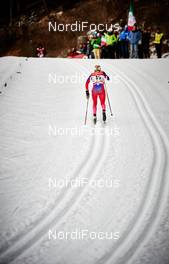 07.01.2015, Cortina-Toblach, Italy (ITA): Therese Johaug (NOR) - FIS world cup cross-country, tour de ski, 5km women, Cortina-Toblach (ITA). www.nordicfocus.com. © Felgenhauer/NordicFocus. Every downloaded picture is fee-liable.