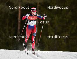 07.01.2015, Cortina-Toblach, Italy (ITA): Heidi Weng (NOR) - FIS world cup cross-country, tour de ski, 5km women, Cortina-Toblach (ITA). www.nordicfocus.com. © Felgenhauer/NordicFocus. Every downloaded picture is fee-liable.
