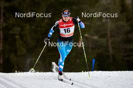 07.01.2015, Cortina-Toblach, Italy (ITA): Aino-Kaisa Saarinen (FIN) - FIS world cup cross-country, tour de ski, 5km women, Cortina-Toblach (ITA). www.nordicfocus.com. © Felgenhauer/NordicFocus. Every downloaded picture is fee-liable.