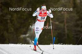 07.01.2015, Cortina-Toblach, Italy (ITA): Emma Wiken (SWE) - FIS world cup cross-country, tour de ski, 5km women, Cortina-Toblach (ITA). www.nordicfocus.com. © Felgenhauer/NordicFocus. Every downloaded picture is fee-liable.
