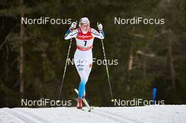 07.01.2015, Cortina-Toblach, Italy (ITA): Maria Graefnings (SWE) - FIS world cup cross-country, tour de ski, 5km women, Cortina-Toblach (ITA). www.nordicfocus.com. © Felgenhauer/NordicFocus. Every downloaded picture is fee-liable.