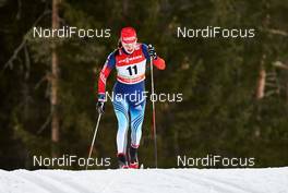 07.01.2015, Cortina-Toblach, Italy (ITA): Nadezhda Shuniaeva (RUS) - FIS world cup cross-country, tour de ski, 5km women, Cortina-Toblach (ITA). www.nordicfocus.com. © Felgenhauer/NordicFocus. Every downloaded picture is fee-liable.