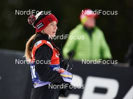 08.01.2015, Cortina-Toblach, Italy (ITA): Nathalie Santer (ITA), chief of competition - FIS world cup cross-country, tour de ski, pursuit women, Cortina-Toblach (ITA). www.nordicfocus.com. © Felgenhauer/NordicFocus. Every downloaded picture is fee-liable.