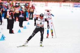 08.01.2015, Cortina-Toblach, Italy (ITA): Justyna Kowalczyk (POL), Emma Wiken (SWE), (l-r)  - FIS world cup cross-country, tour de ski, pursuit women, Cortina-Toblach (ITA). www.nordicfocus.com. © Felgenhauer/NordicFocus. Every downloaded picture is fee-liable.