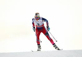 08.01.2015, Cortina-Toblach, Italy (ITA): Therese Johaug (NOR) - FIS world cup cross-country, tour de ski, pursuit women, Cortina-Toblach (ITA). www.nordicfocus.com. © Felgenhauer/NordicFocus. Every downloaded picture is fee-liable.