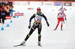 08.01.2015, Cortina-Toblach, Italy (ITA): Aurore Jean (FRA) - FIS world cup cross-country, tour de ski, pursuit women, Cortina-Toblach (ITA). www.nordicfocus.com. © Felgenhauer/NordicFocus. Every downloaded picture is fee-liable.
