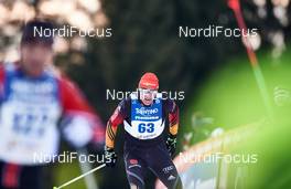 11.01.2015, Val di Fiemme, Italy (ITA): Rampa con i Campioni, popular race up to the Alpe Cermis, Frank Ullrich (GER), headcoach team germany - FIS world cup cross-country, tour de ski, final climb men, Val di Fiemme (ITA). www.nordicfocus.com. © Felgenhauer/NordicFocus. Every downloaded picture is fee-liable.