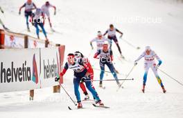10.01.2015, Val di Fiemme, Italy (ITA): Olga Kuziukova (RUS) - FIS world cup cross-country, tour de ski, mass women, Val di Fiemme (ITA). www.nordicfocus.com. © Felgenhauer/NordicFocus. Every downloaded picture is fee-liable.