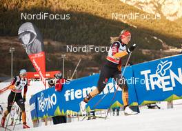10.01.2015, Val di Fiemme, Italy (ITA): Nicole Fessel (GER), Denise Herrmann (GER), (l-r)  - FIS world cup cross-country, tour de ski, mass women, Val di Fiemme (ITA). www.nordicfocus.com. © Felgenhauer/NordicFocus. Every downloaded picture is fee-liable.