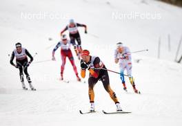 10.01.2015, Val di Fiemme, Italy (ITA): Denise Herrmann (GER) - FIS world cup cross-country, tour de ski, mass women, Val di Fiemme (ITA). www.nordicfocus.com. © Felgenhauer/NordicFocus. Every downloaded picture is fee-liable.