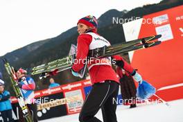 10.01.2015, Val di Fiemme, Italy (ITA): Therese Johaug (NOR) - FIS world cup cross-country, tour de ski, mass women, Val di Fiemme (ITA). www.nordicfocus.com. © Felgenhauer/NordicFocus. Every downloaded picture is fee-liable.